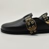 Sweet Peas Studded Leather - Clog