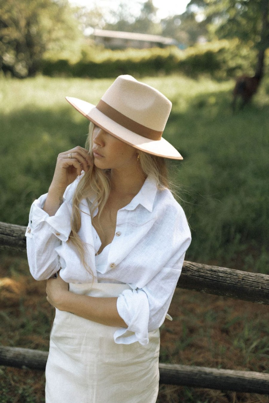 Sweet Peas The Oversized Boyfriend Linen Shirt