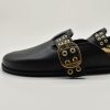 Sweet Peas Studded Leather - Clog