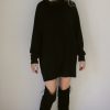 Sweet Peas Knit Mini Dress
