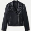 Sweet Peas Handcrafted ' Moto' 100% Leather Jacket