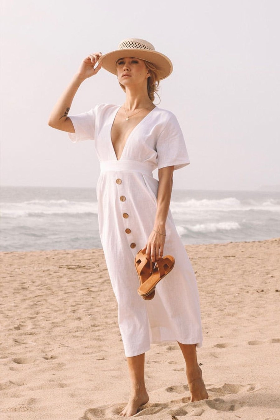 Sweet Peas Lilly Linen - Dress