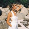 Sweet Peas The Linen Playsuit