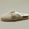 Sweet Peas Leather Clog - With Shearling Wool