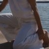 Sweet Peas Holiday - Linen Pants