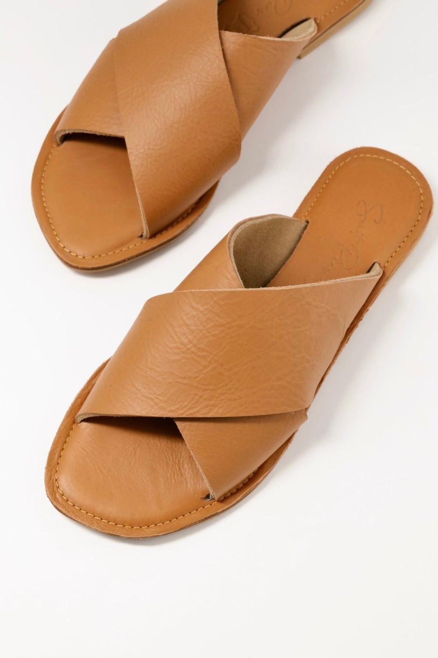 Sweet Peas Caprice Wide Strap - Sandal