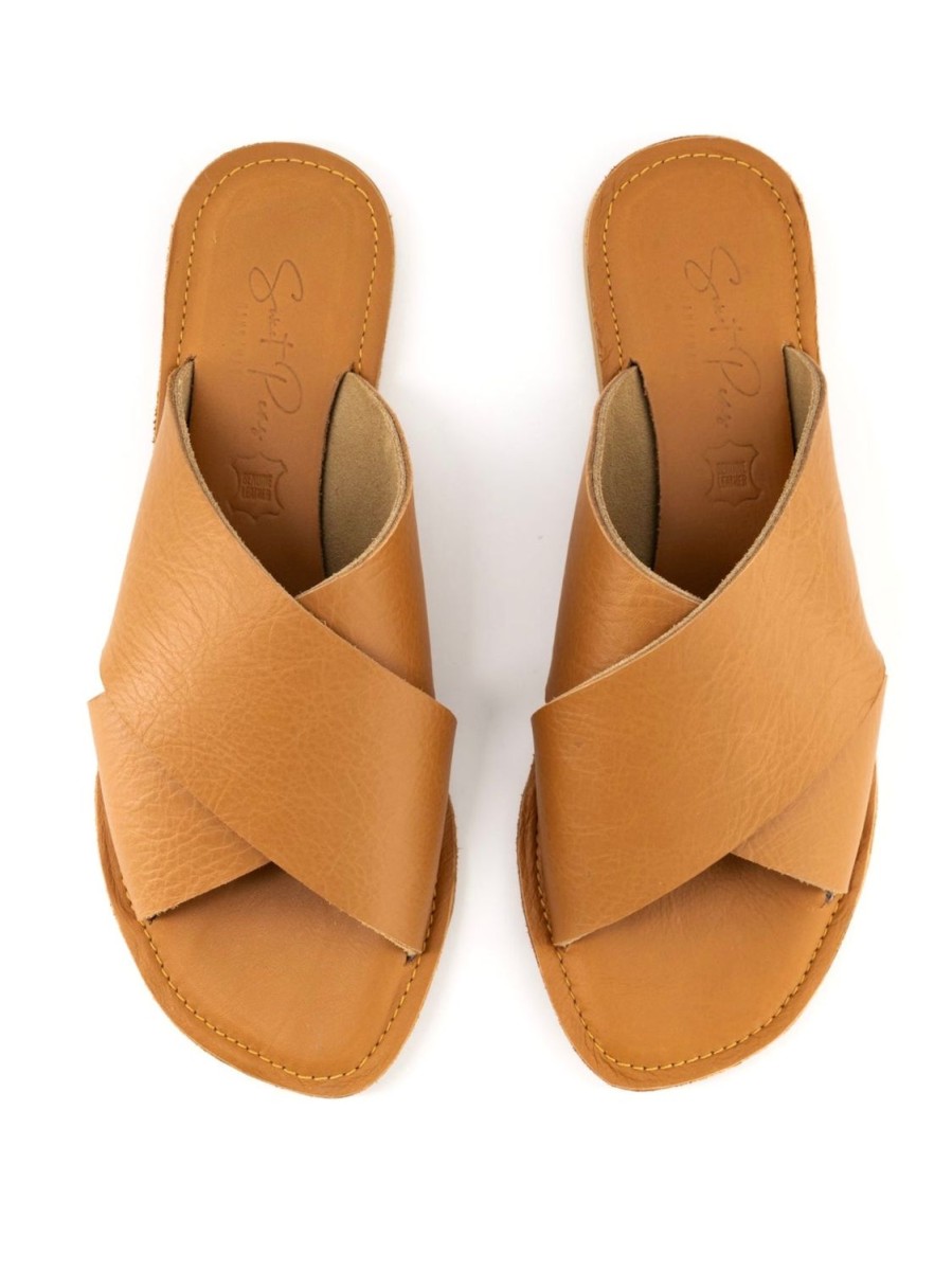 Sweet Peas Caprice Wide Strap - Sandal